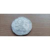 Талер 1640 Блеск. Аверс к реверсу 180 градусов.