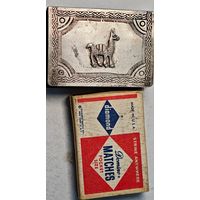 Серебряная спичечница