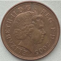 Великобритания 2 пенса 2005 г.