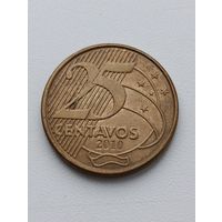 Бразилия. 25 сентаво 2010 года. (4)