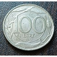 Италия 100 лир, 1993     ( 2-1-3 )