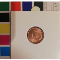 Финляндия 1 евроцент 2003 в холдере