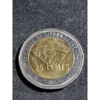 Сьерра-Леоне 25 центов 2022 Unc