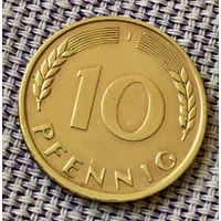 10 пфеннингов 1969 года.