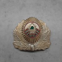 Кокарда МВД Беларусь, желтая, алюминий
