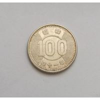 100 йен. 1966г.600 пр., Япония.
