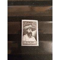 1947 Франция чистая клей MNH** выпускалась одиночкой исследователь Лаоса (5-1)