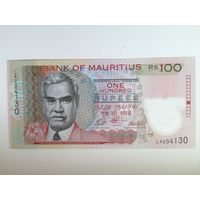 Маврикий 100 UNC полимер с рубля