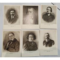 Почтовые карточки. ИЗОГИЗ. 1960 г. Композиторы.