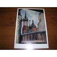 Выспяньский Краков Мариацкий костел 1981 год чистая