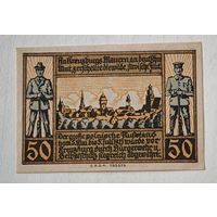 1921 год 50 пфеннигов  Германия