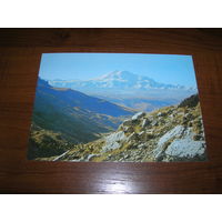 Кисловодск Вид на Эльбрус 1982 год чистая