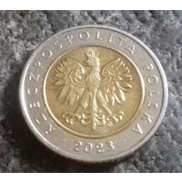 5 злотых, Польша 2023 г.