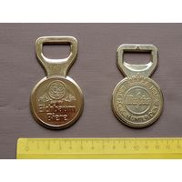 Коллекционные открывалки из Германии (прошлый век), тяжмет, в наличии остались только 2 шт. разные, цена за 1 шт., к-37 (3658)