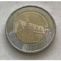 Польша 5 злотых 2025 - Ратуша Бжега - UNC!