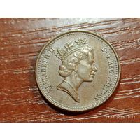 Великобритания 1 пенни 1993