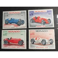 Монако 1966 автомоили