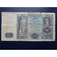 Польша 20 злотых 1936 г.