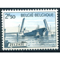 Бельгия - 1970г. - корабль - 1 марка - полная серия, MLH [Mi 1594]. #2-Be-42-B-1