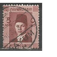 Египет. Король Фарук. 1937г. Mi#227.