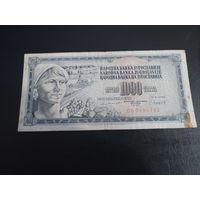 Югославия 1000 динаров 1981 года