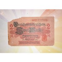 Германия 2 марки 1914г