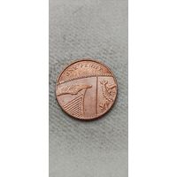 Великобритания 1 пенни 2011