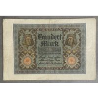 Банкнота 100 марок 1920 год. Веймарская республика