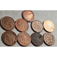 Евроценты, сборный лот