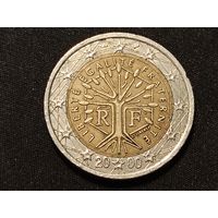 Франция 2 евро 2000