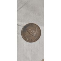 Великобритания 1 фартинг 1952