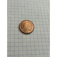 5 центов 1966 года