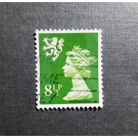 Марка Великобритания ( Шотландия ) 1976 год Королева