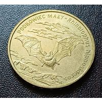 Польша 2 злотых, 2010 Летучая мышь