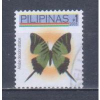 [830] Филиппины 2005. Фауна.Бабочка.1п. Гашеная марка.