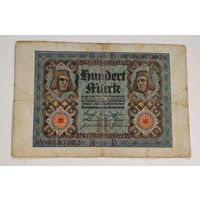 1920 год Германия 100 марок