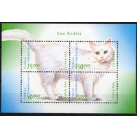 Турция 1997. Фауна Кошка блок (3105)