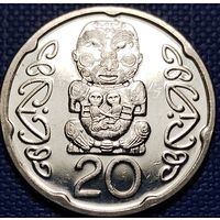 Новая Зеландия 20 центов 2006 г.