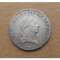 Австрийские Нидерланды, 1/2 кроненталера 1797 г., серебро 0.873, Франц II (1792-1835)
