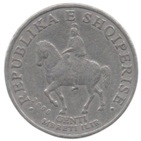 50 лек 2000 Албания
