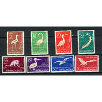 Румыния - 1957 - Фауна дельты Дуная - [Mi. 1686-1693] - полная серия - 8 марок. MNH.  (Лот 90Gy)-T4P30