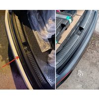 Накладка на задний бампер Хендай Крета (Hyundai Creta)
