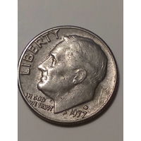 10 центов  США 1977 год