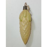 Ёлочная игрушка -  шишка , СССР. ,