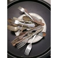 Старые предметы для питания ложки вилки