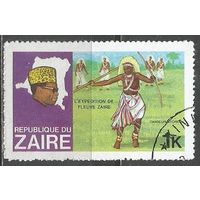 Заир. Национальные танцы. 1979г. Mi#589.