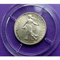 1 франк 1916 Франция. Серебро!