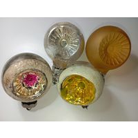 Ёлочные игрушки - Фонарики . СССР .