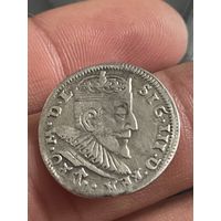 3 гроша 1590 Вильно! Не частые!