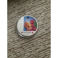 1 доллар 1 oz , 999 . Год крысы.